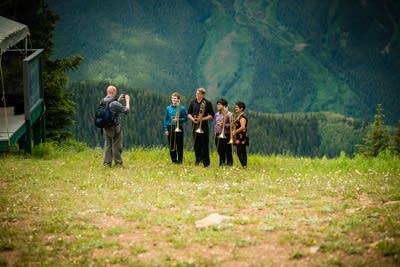 Df0930 20140716 student trombonists on aspen mountain