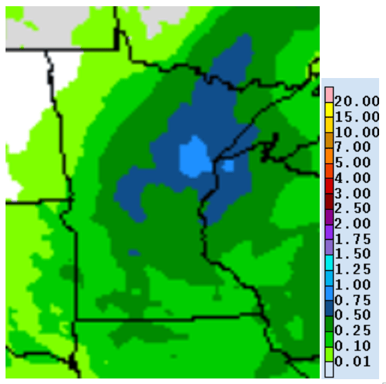 Quantitative precipitation forecast
