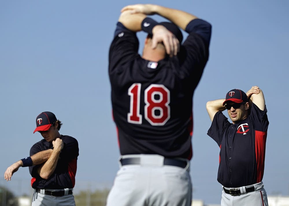 Danny Lehmann, Joe Mauer, Ryan Doumit