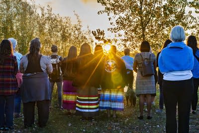Indigenous Peoples Day opens with ceremony and sunrise