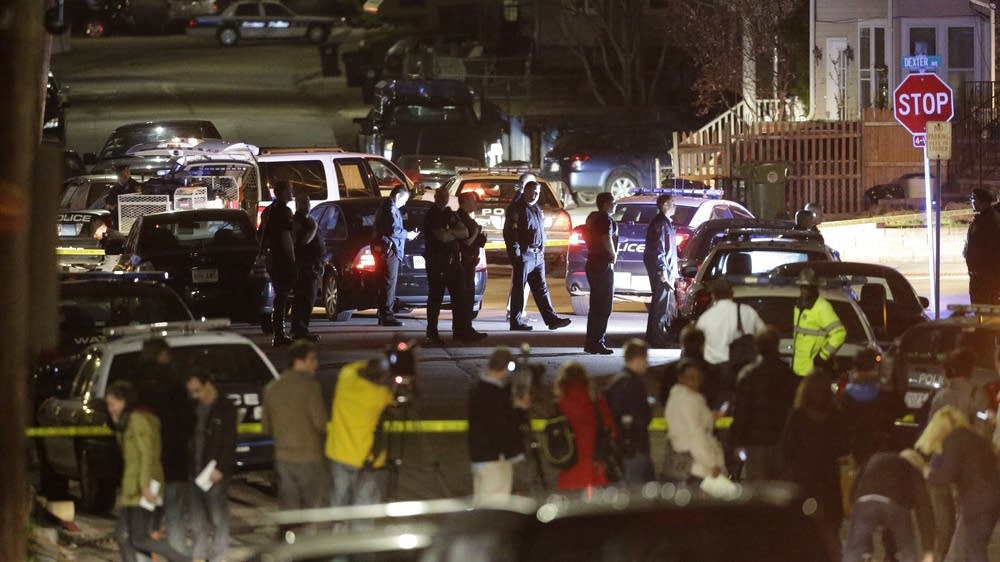Photos Manhunt in Massachusetts for Boston Marathon bombing suspects