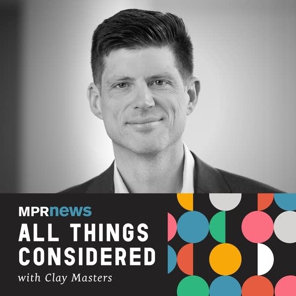 A black and white photo with MPR News branding.