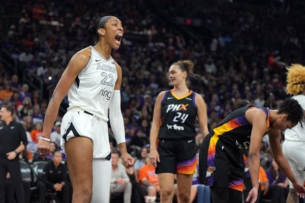 Wilson scores 31 and Aces win 3rd WNBA title in 4 seasons, beating Mercury 97-86 for 4-game sweep