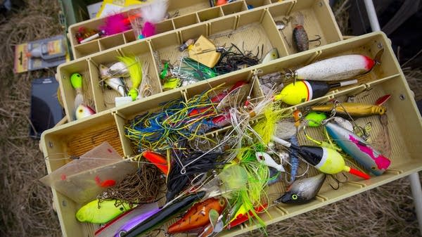 Colorful fishing tackle