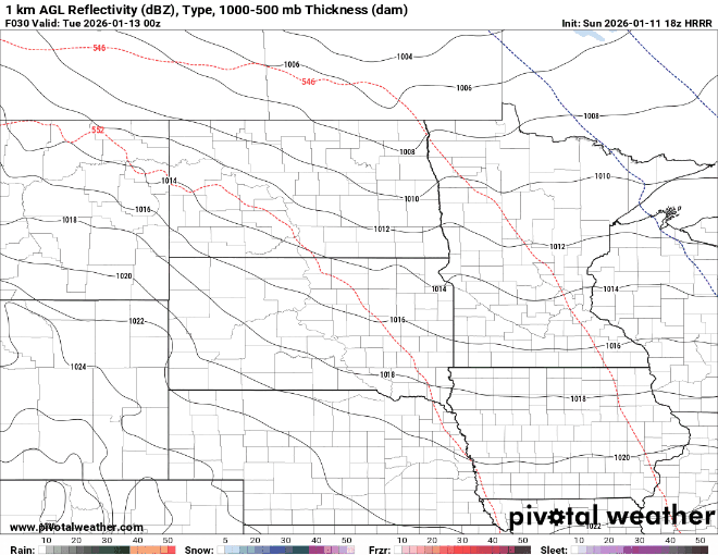 Forecast precipitation Monday 6 p.m. to Tuesday 6 a.m.