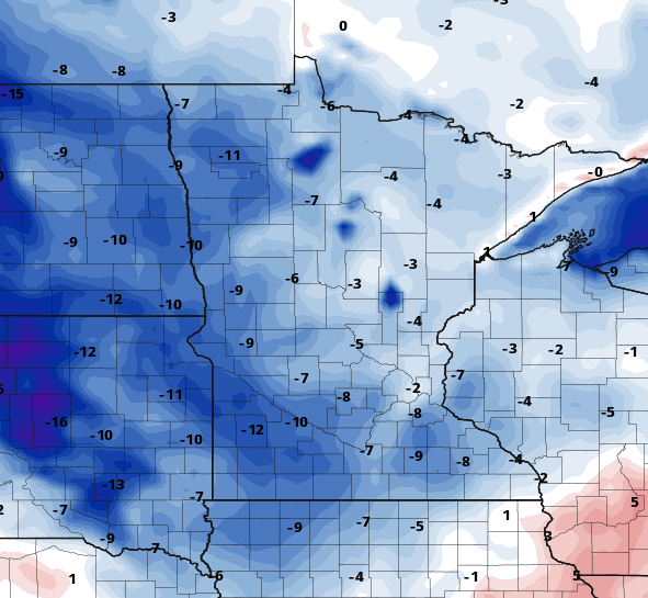 Cooler Tuesday with morning sunshine; minor rain chances ahead