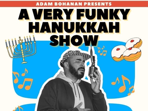Poster for Adam Bohanan's A Very Funky Hanukkah Show