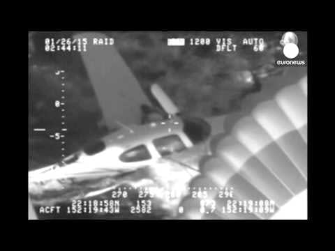 Chute saves life of pilot who ran out of fuel