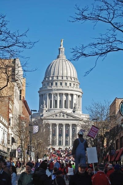 Madison protest