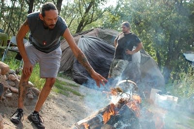Leech Lake sweat lodge