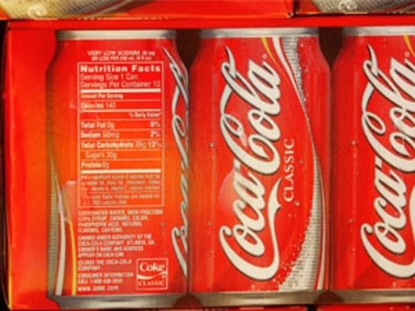 Cans of Coke