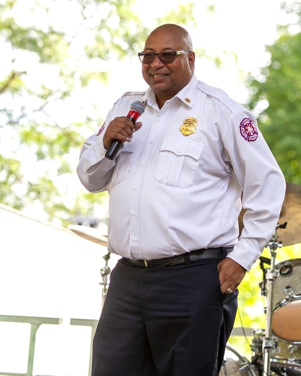 Minneapolis Fire Department Chief Bryan Tyner