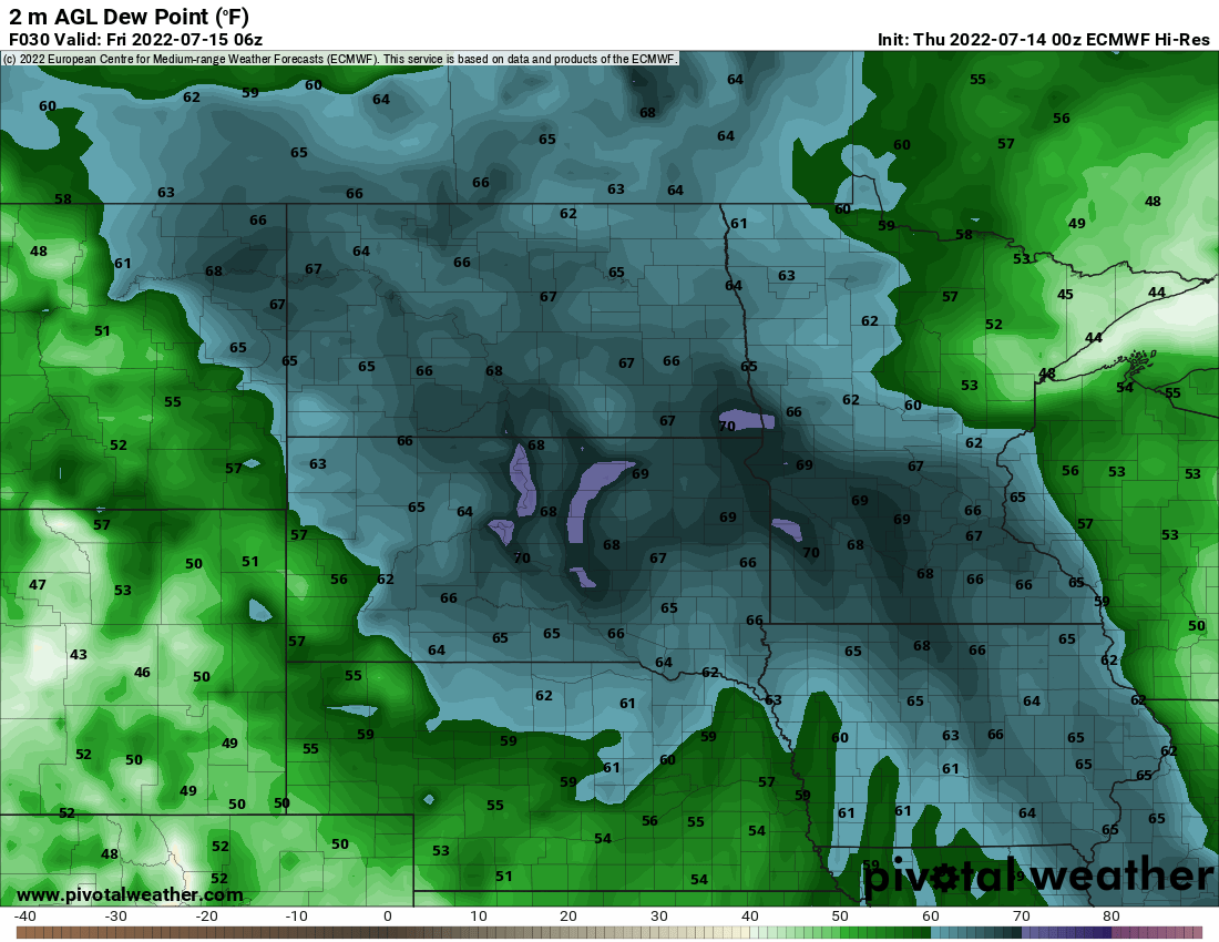 Humid air returns late Thursday; thunderstorms overnight