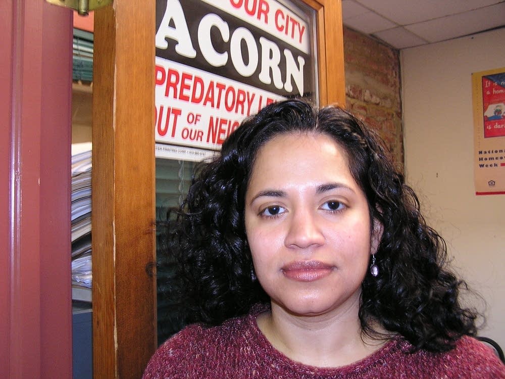 Brenda Muniz ACORN's Legislative Director.