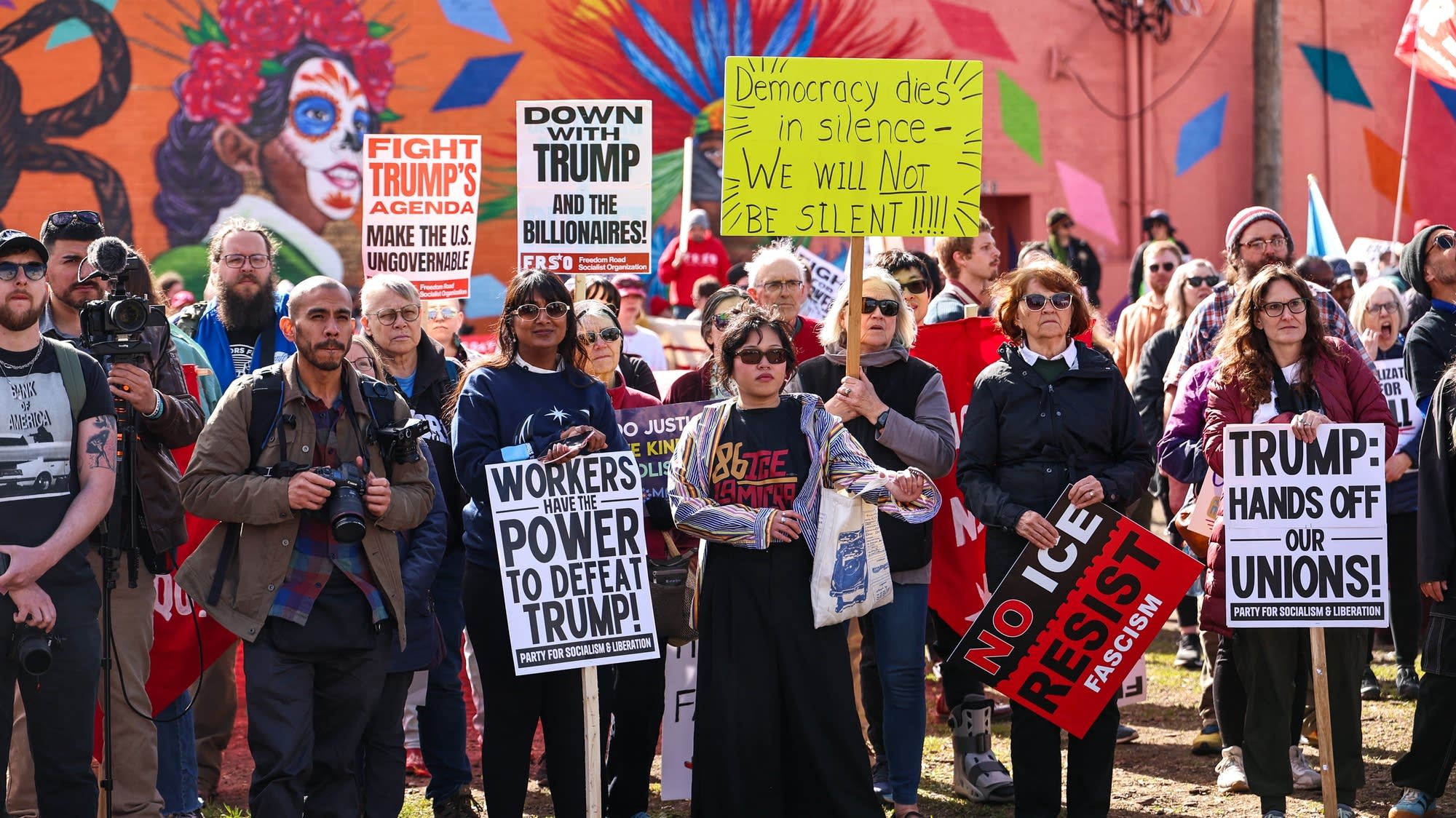 Photos: Minneapolis May Day rally and march
