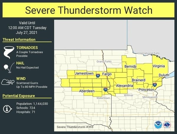 Severe thunderstorm watch