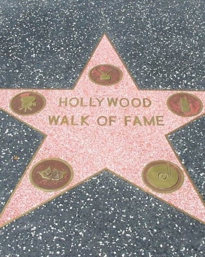 What classical musicians are on the Hollywood Walk of Fame?