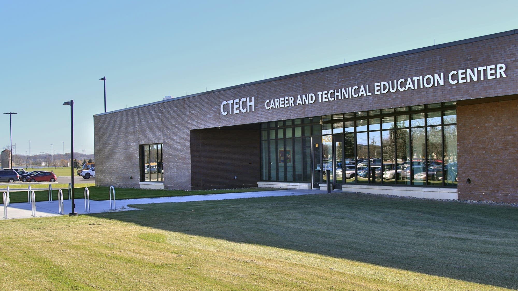 The newly constructed CTECH building
