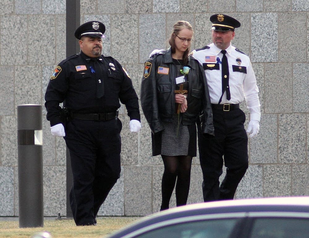 Police officer funeral