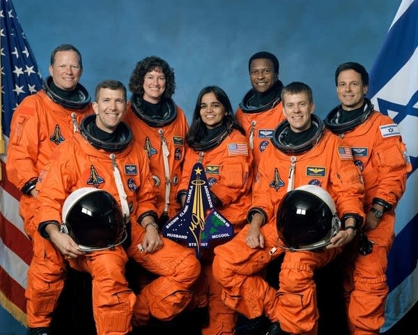 Crew of STS-107 Space Shuttle Columbia