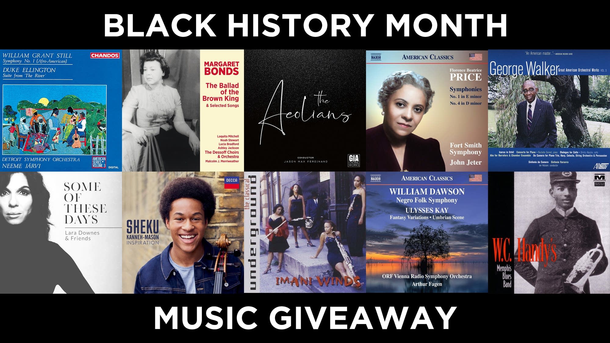 Giveaway Enter for your chance to win 10 great recordings in