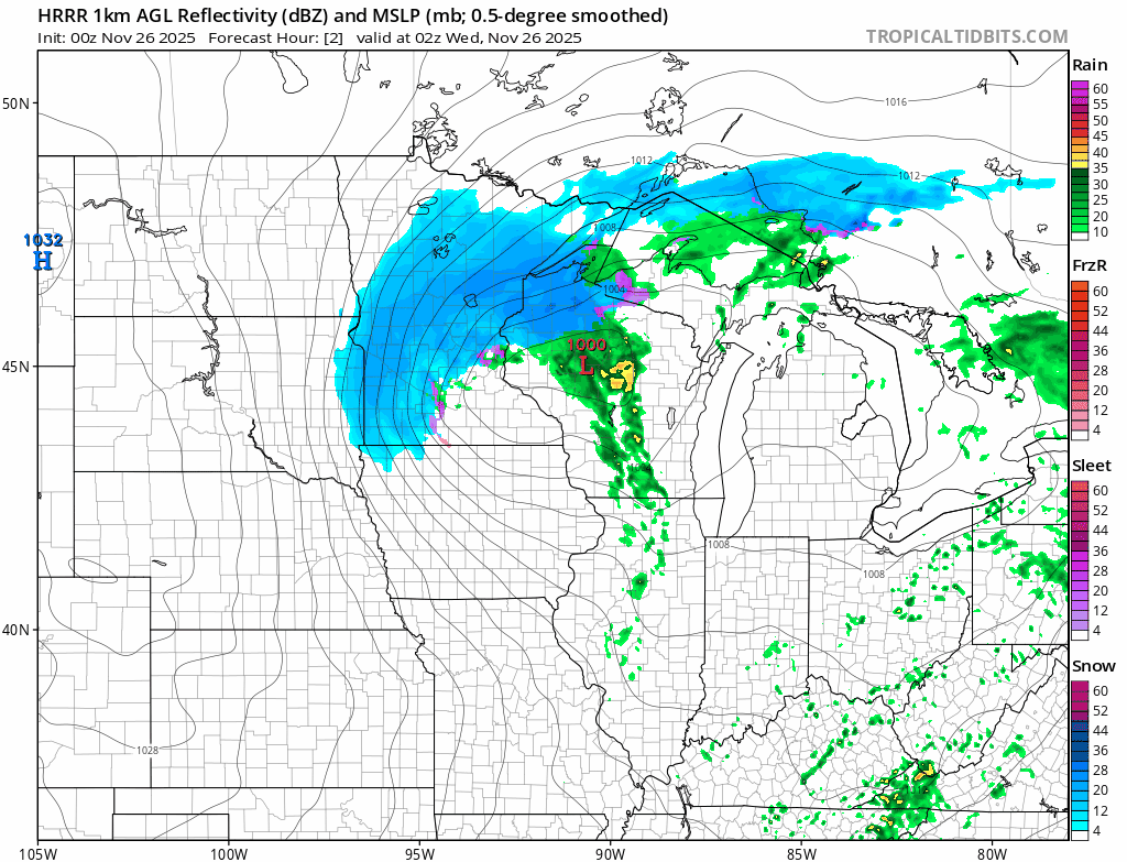 NOAA HRRR model 2