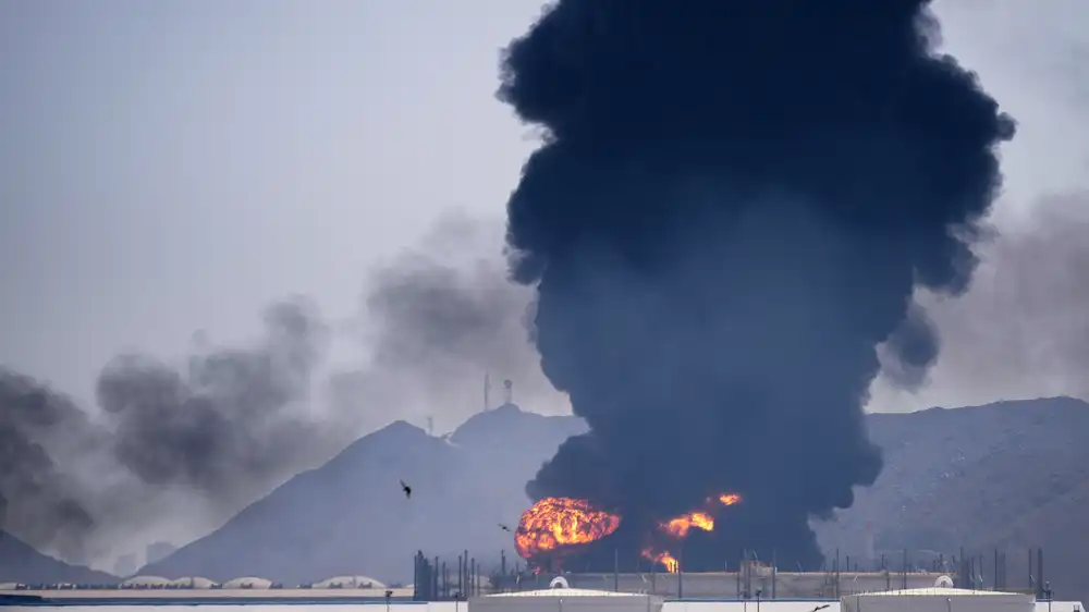 Iran hits back after the U.S. bombs a key island as the war enters its  third week | MPR News