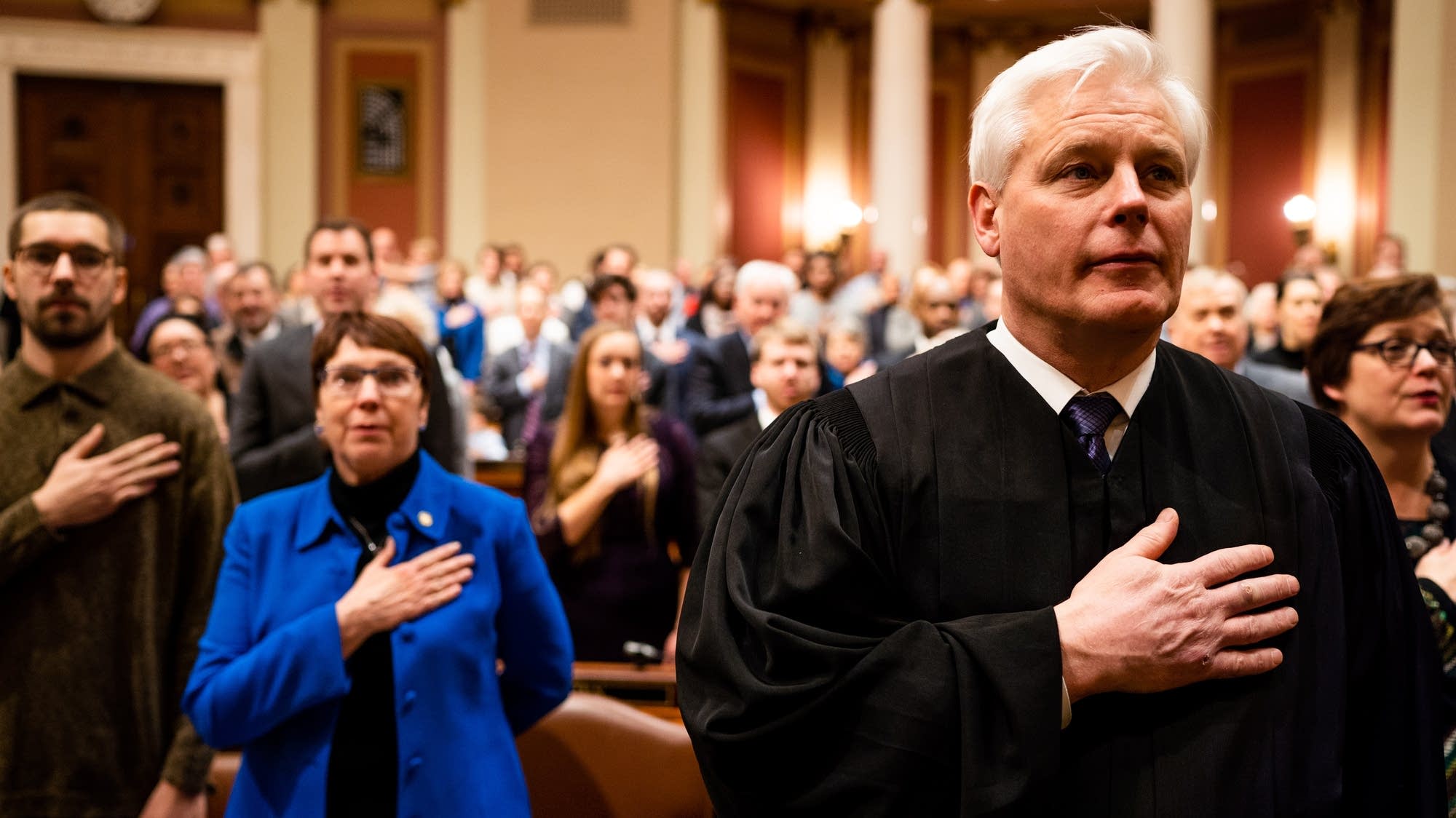 Ceremony turns quickly into debate on Legislature�s