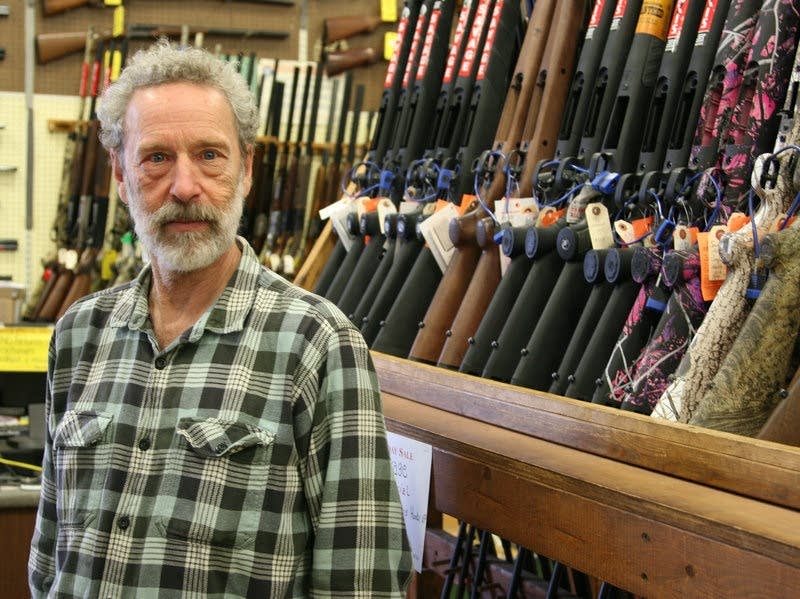 Mitch Mode, the owner of Mel's Trading Post.