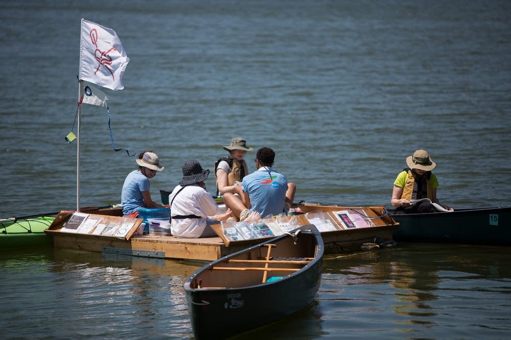 The Floating Library on Silver Lake