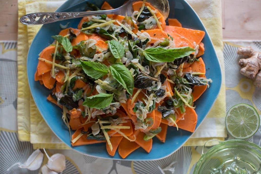The Splendid Table Sweet Yams in GingerStick Curry MPR News