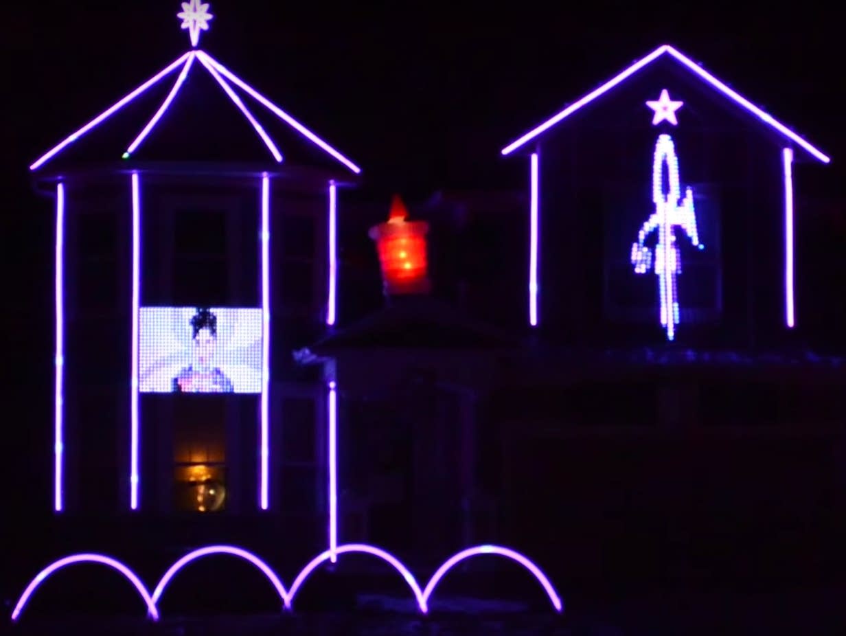 Music News Epic holiday lights display honors Prince
