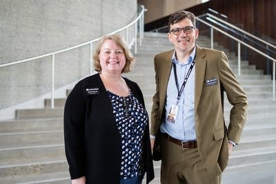 The Bell Museum's directors stand for portrait.