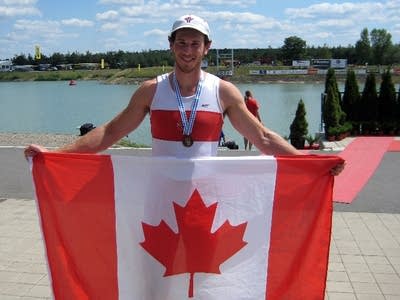 Canadian rower Michael Braithwaite