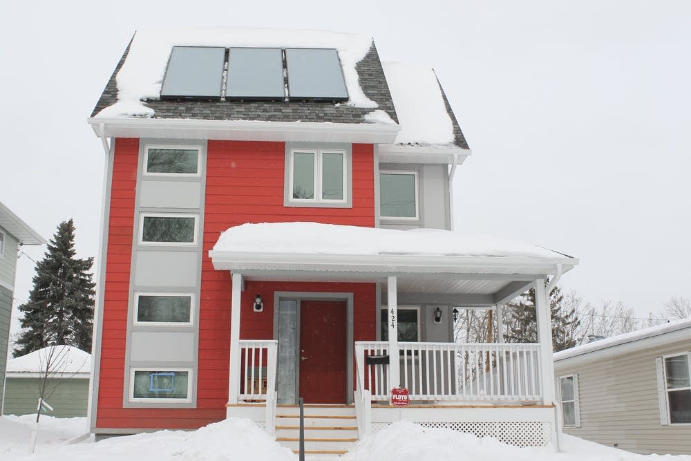 Super energyefficient house a first for Twin Cities Habitat MPR News