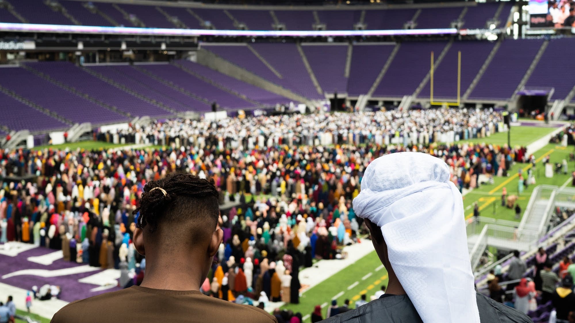 Photos: Thousands fill U.S. Bank Stadium for 'Super Eid' celebration