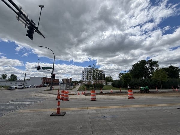 A street of construction