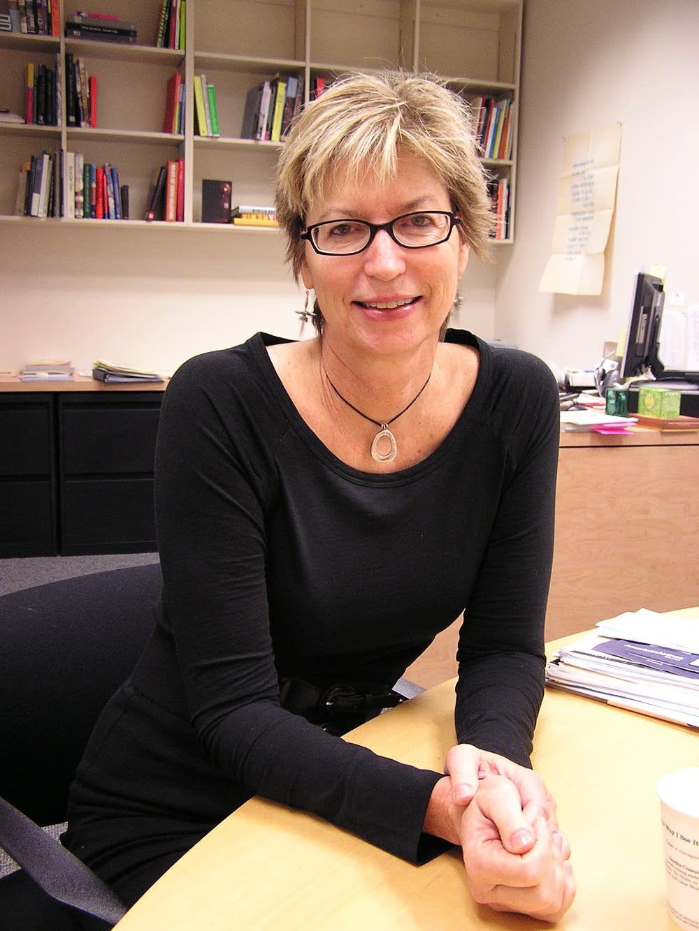 Contemporary art curator Liz Armstrong