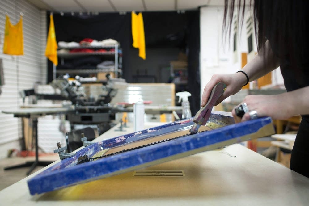Printmaker Lindsay Splichal