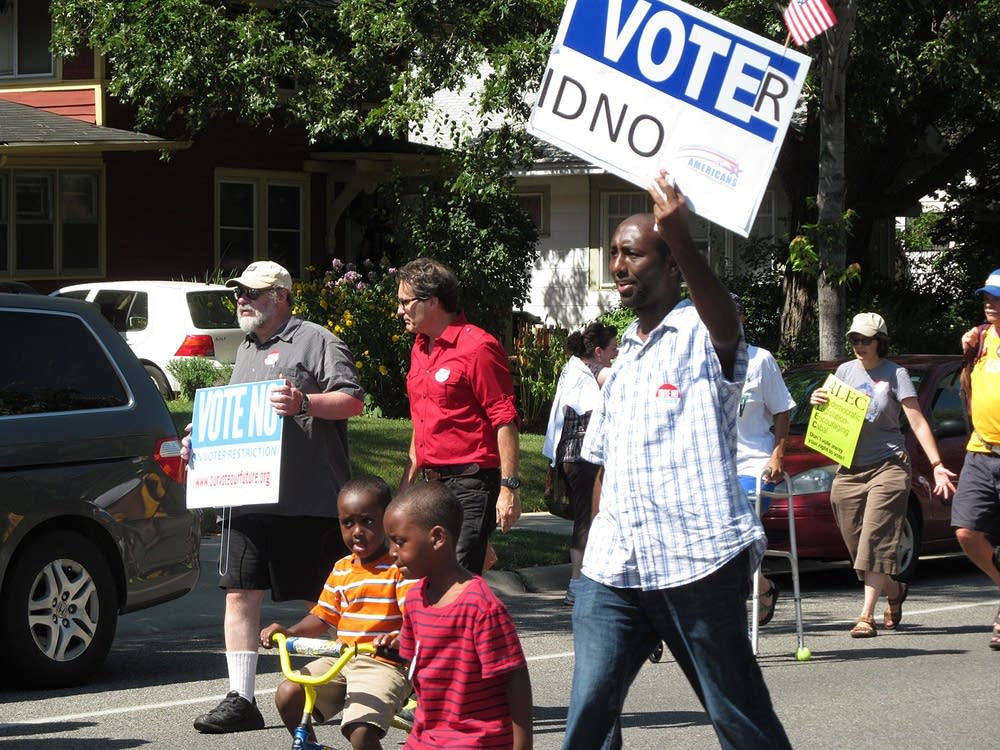 Rally against voter ID