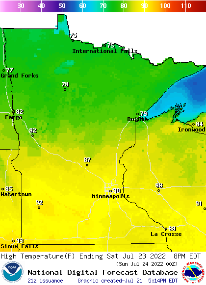 Sat highs 6pm