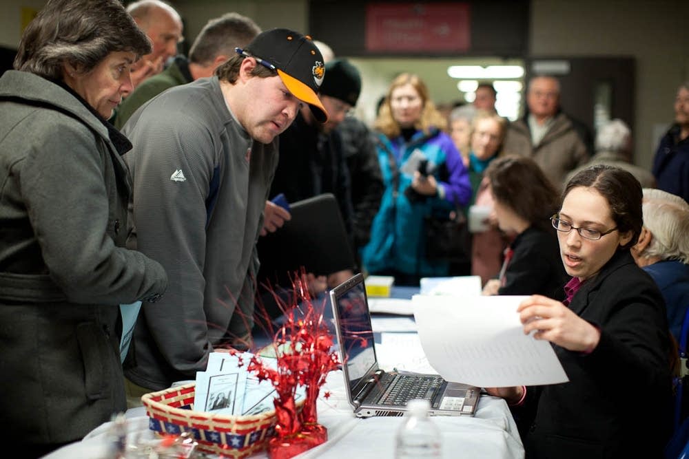 Minnesota caucus night