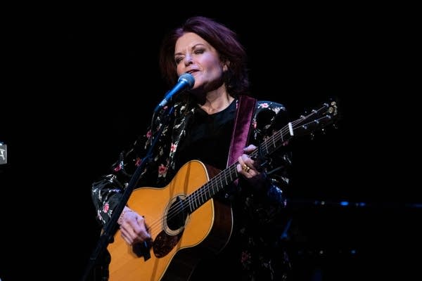 Musician Rosanne Cash performs onstage at Fred Kavli Theater on February 19, 2023 in Thousand Oaks, California.