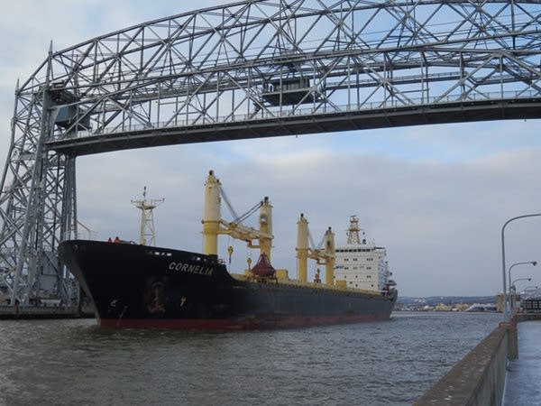 The Cornelia leaves Duluth.