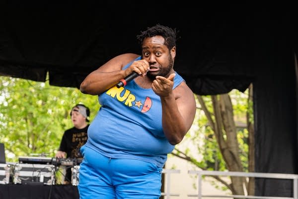 Nur-D. The Current’s Rock the Cradle at the Minneapolis Institute of Art and Children's Theatre Company took place on Sunday, June 8, 2025.