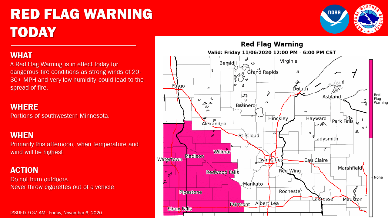 Weekend forecast: Winds pick up; warm temps in most areas