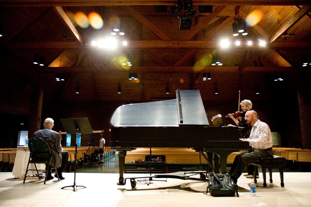 Michael Steinberg, Jorja Fleezanis, Karl Paulnack