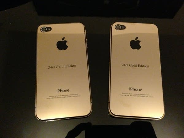 Gold iPhone
