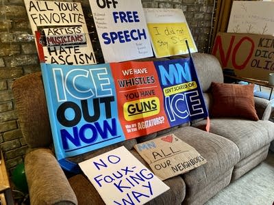 Protest signs Rebel Loon Archive 
