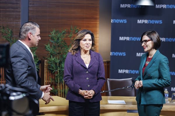 Peggy Flanagan, Michele Tafoya square off in testy Minnesota Senate debate